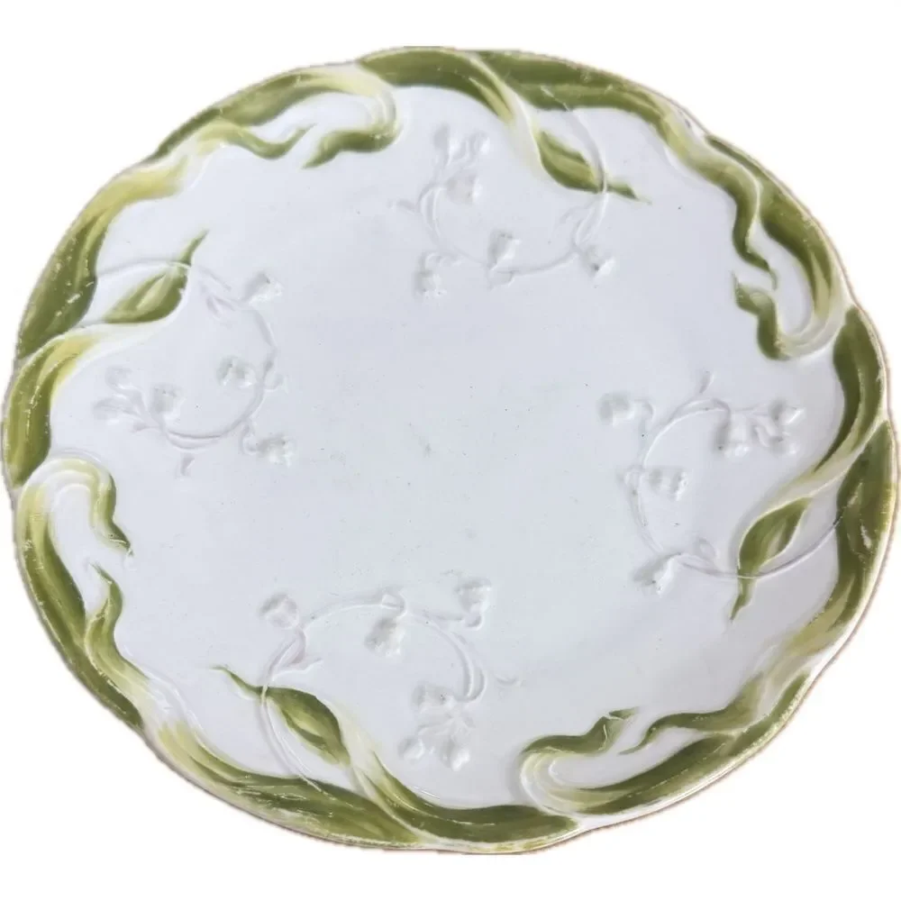 Vintage Weimar Porcelain Art Nouveau Lily of the Valley‎ Plate